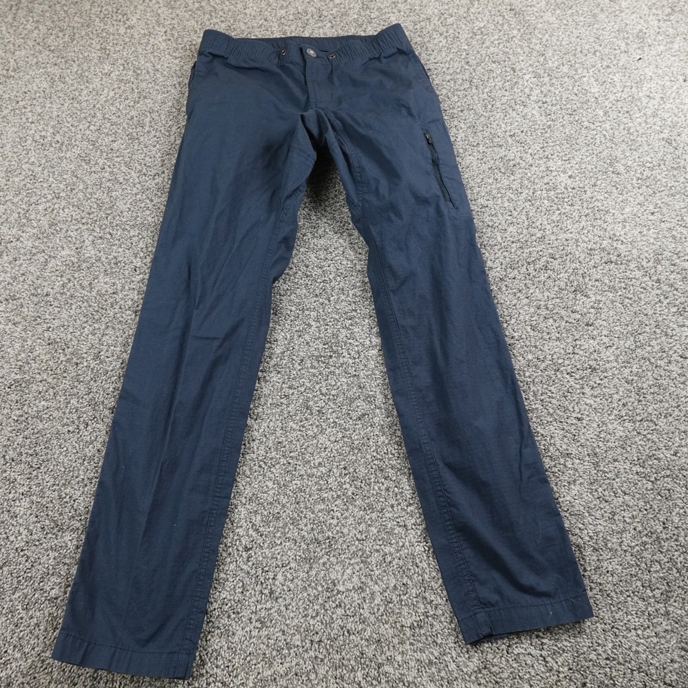 Vuori Pants Mens 30X32 Blue Ripstop Outdoor Hiking Climber Performance Travel